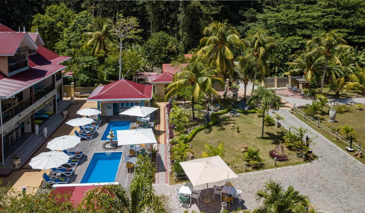 Casa De Leela Self Catering Guest House La Digue Exteriör bild